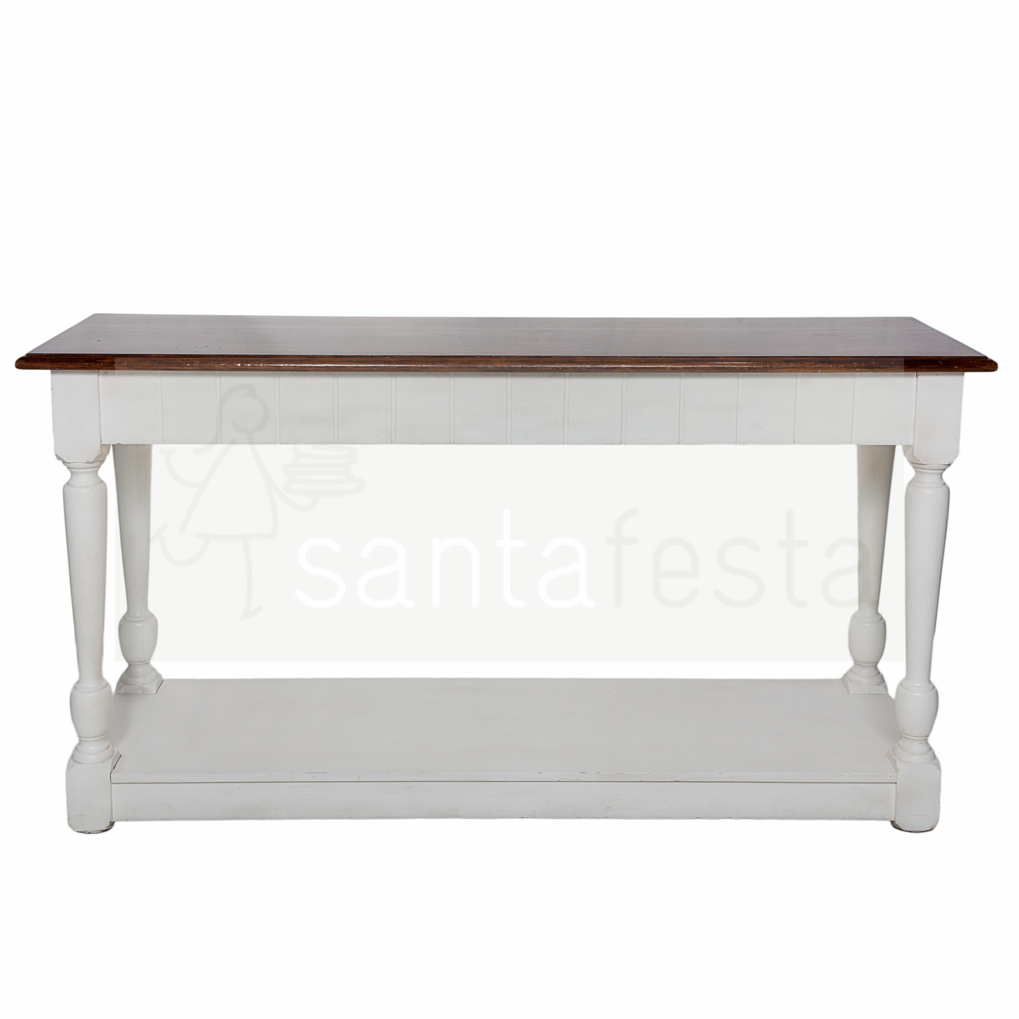 APARADOR RIPADO BRANCO TP LUSTR 1,50 X 45 X 80